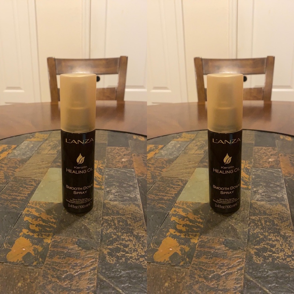 Lanza Healing Oil Smooth Down Spray 3.4 oz 2 units